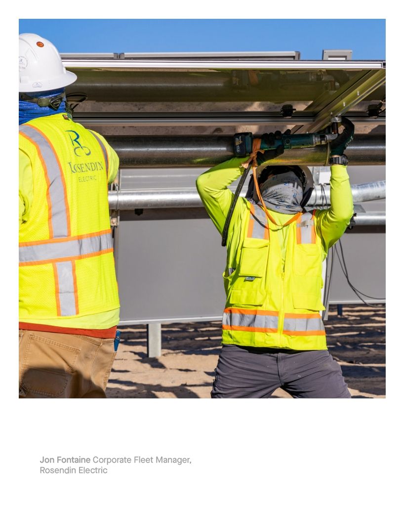 Rosendin Electric x Motive