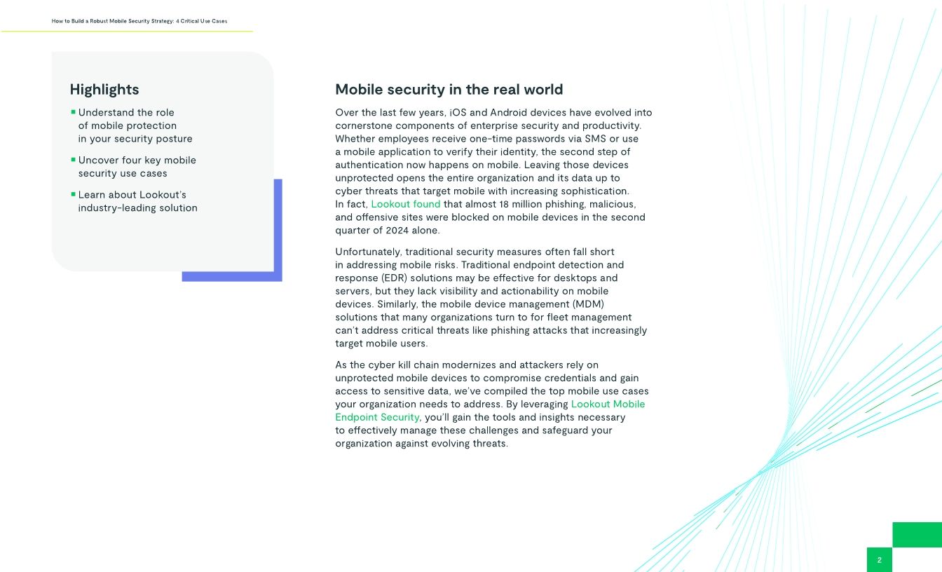 How to Build a Robust Mobile Security Strategy: 4 Critical Use Cases