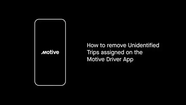 Drivers - How to undo accidentally claimed Unidentified trips on the Driver App