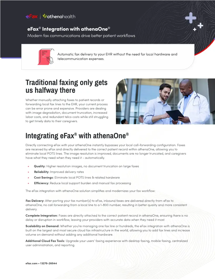 Modern fax communications drive better patient workflows