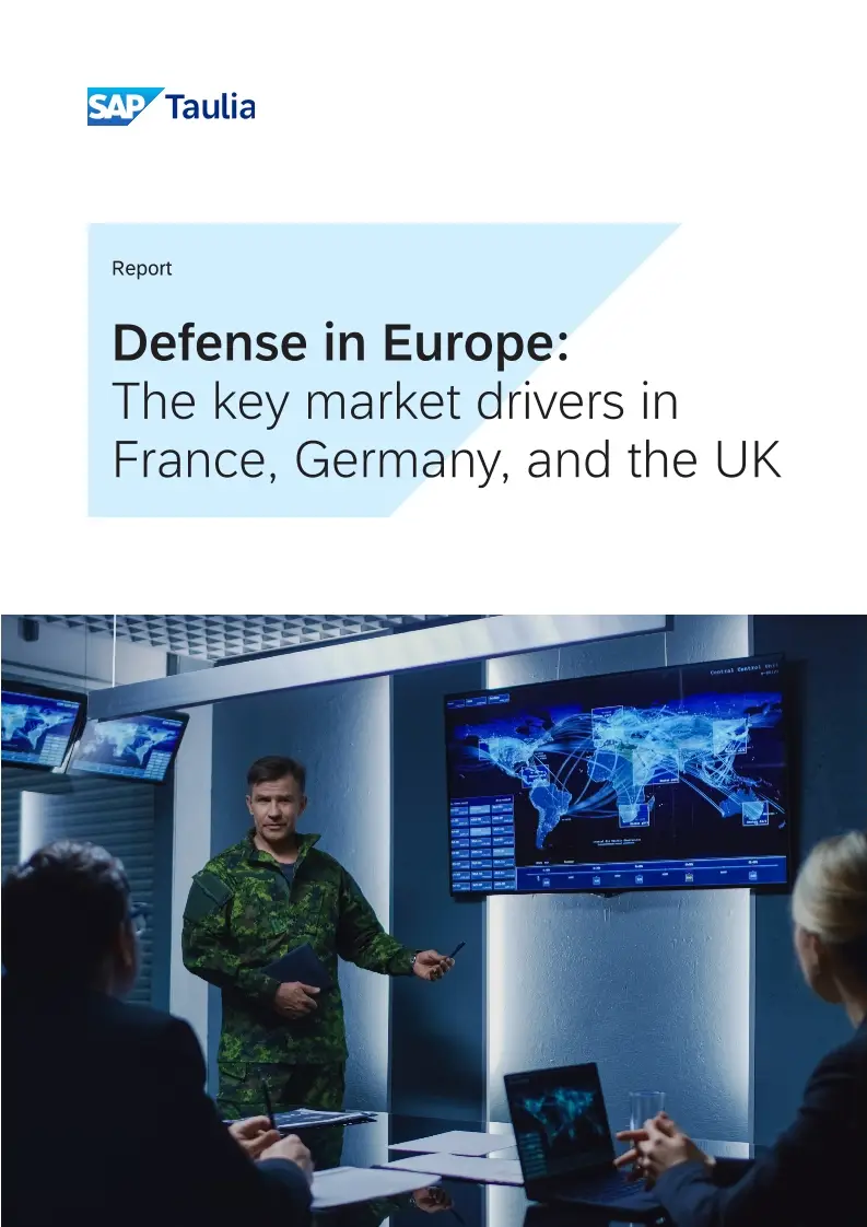 Defense in Europe: The key market drivers in France, Germany, and the UK