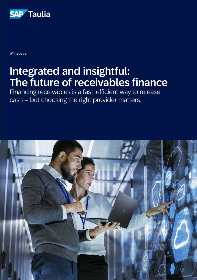 Integrated and insightful: The future of receivables finance