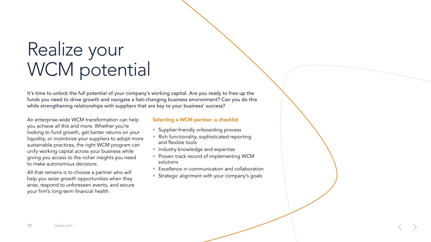 Ready when you are - Deploying a successful WCM strategy