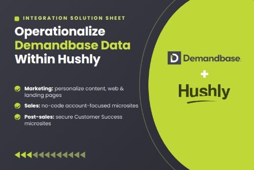 Demandbase and Hushly Partnership