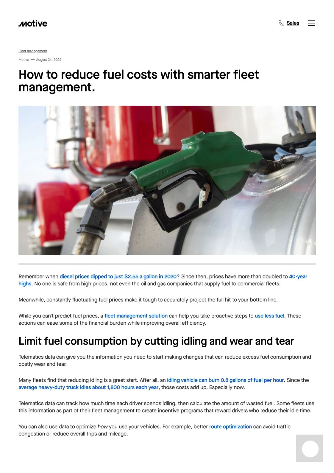 Reduce Fuel Costs Smarter Fleet Management Blog