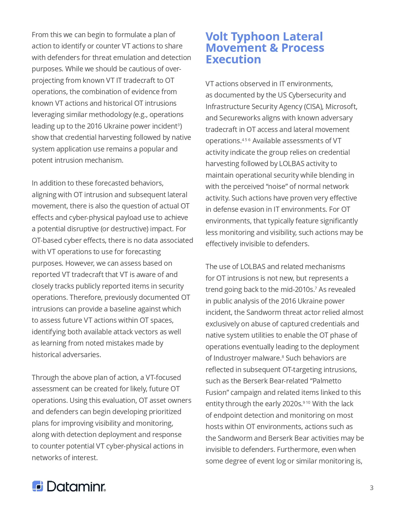 Determining Volt Typhoon Next Steps & Defensive Responses