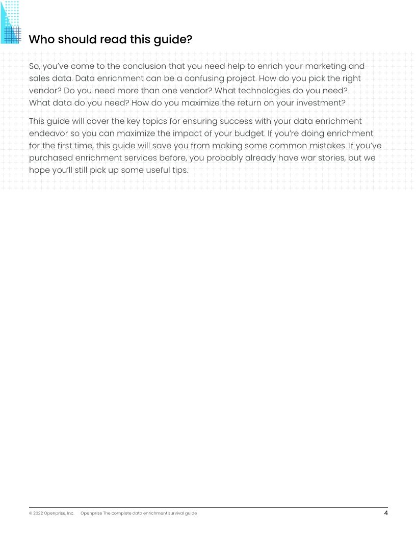 The complete data enrichment survival guide for RevOps