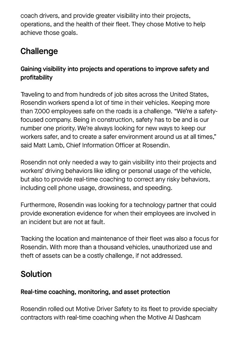 Rosendin Electric Case Study