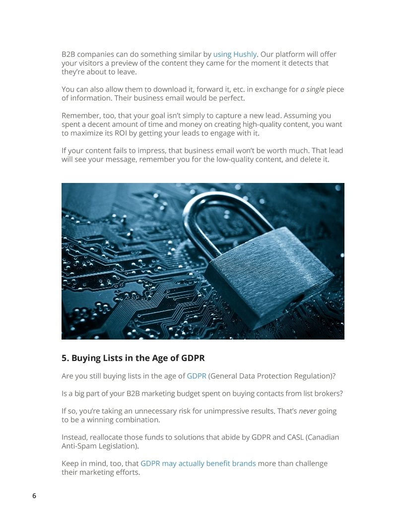 5 Mistakes B2B Marketers Make