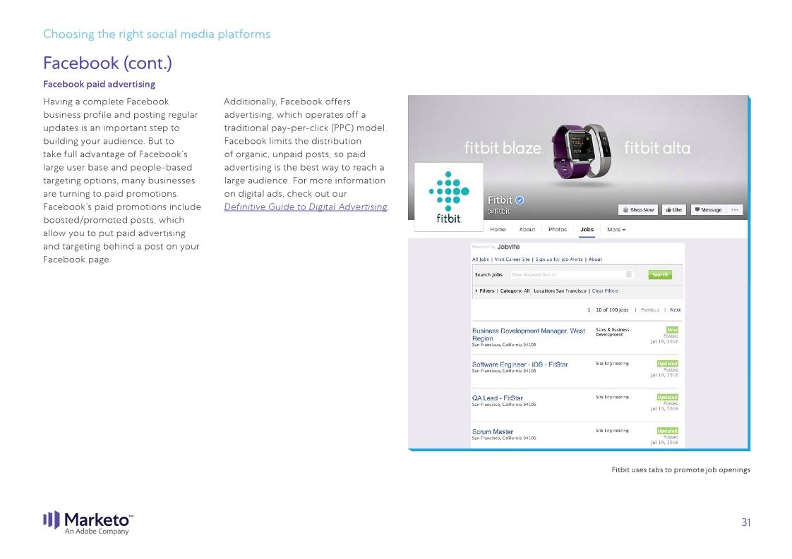 The Definitive Guide to Social Media Marketing Marketo