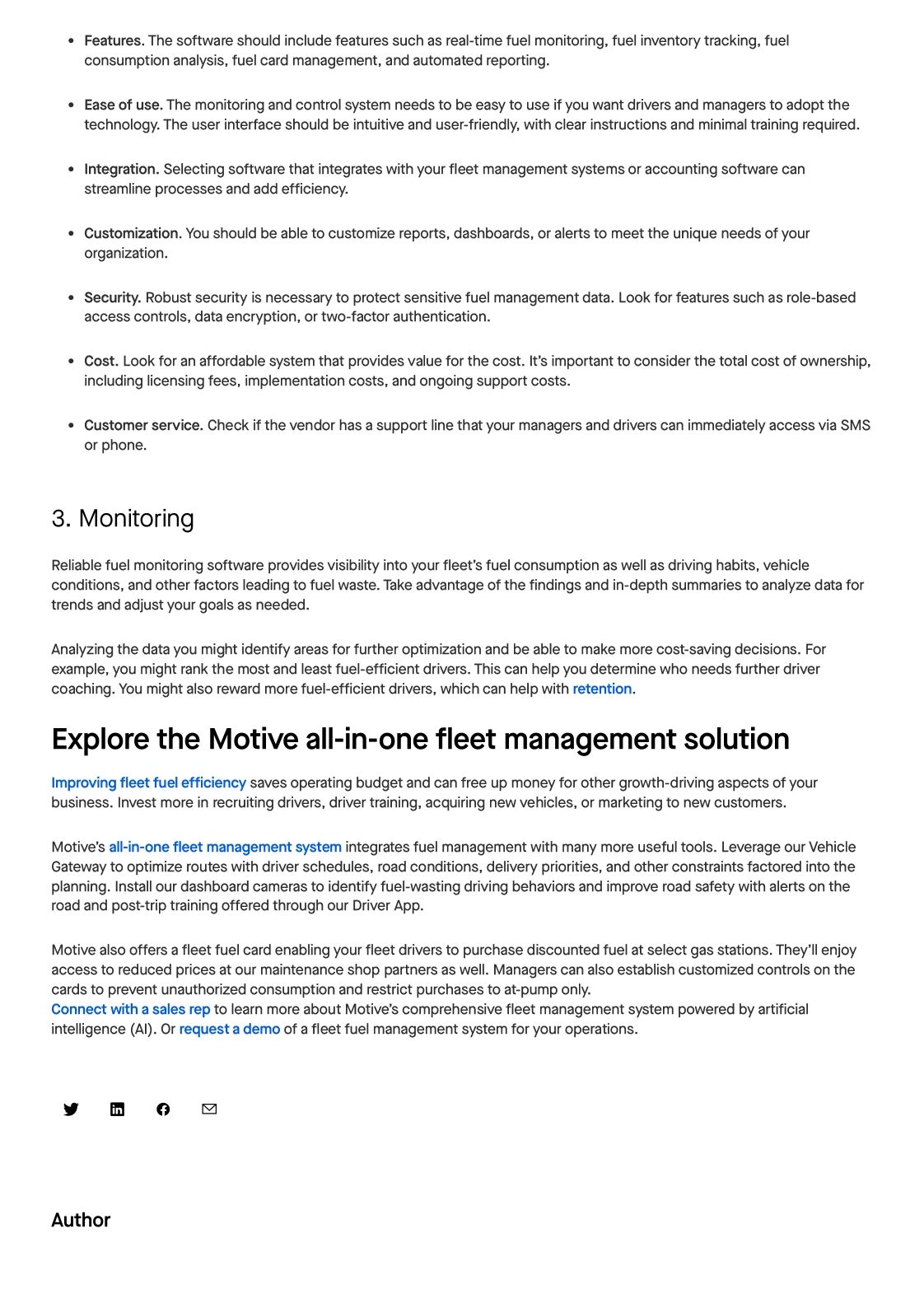 Fleet Fuel Management System Blog