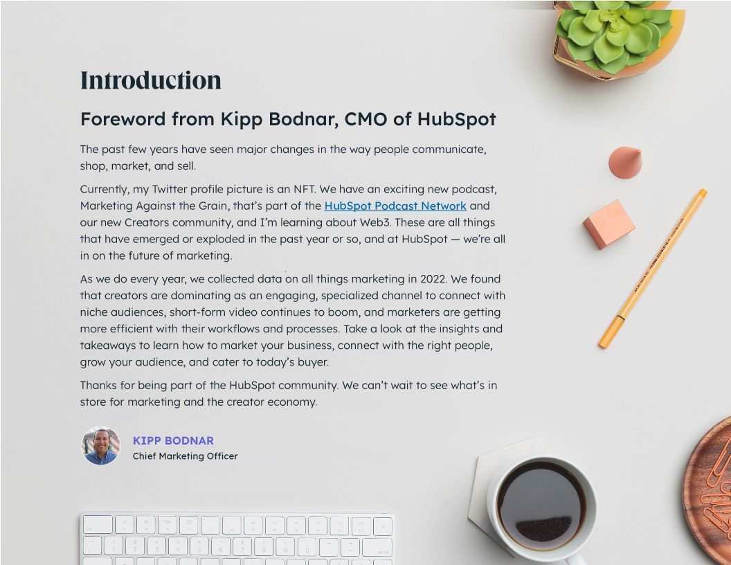 Hubspot State of Inbound Marketing Trends