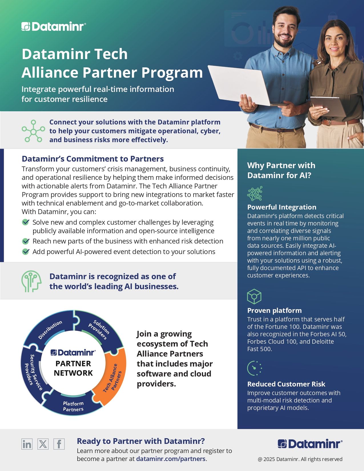 Dataminr Tech Alliance Partner Program Overview