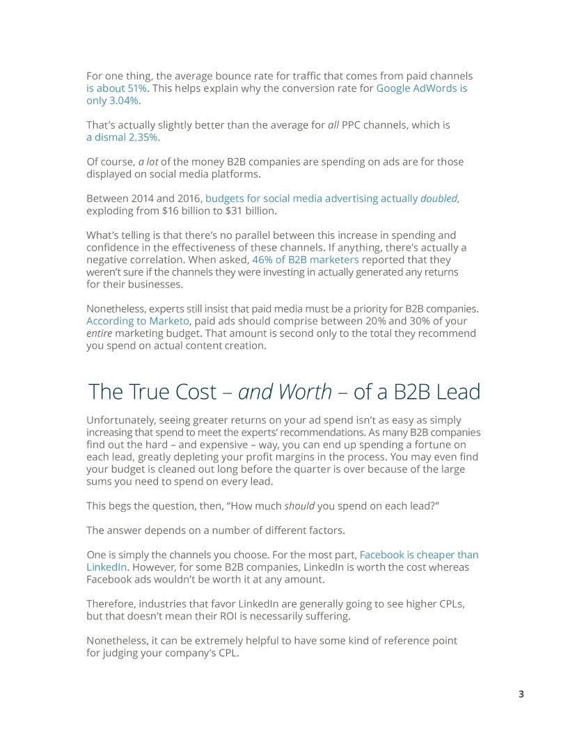 Keeping Abandoners From Leaving Your B2B Landing Page