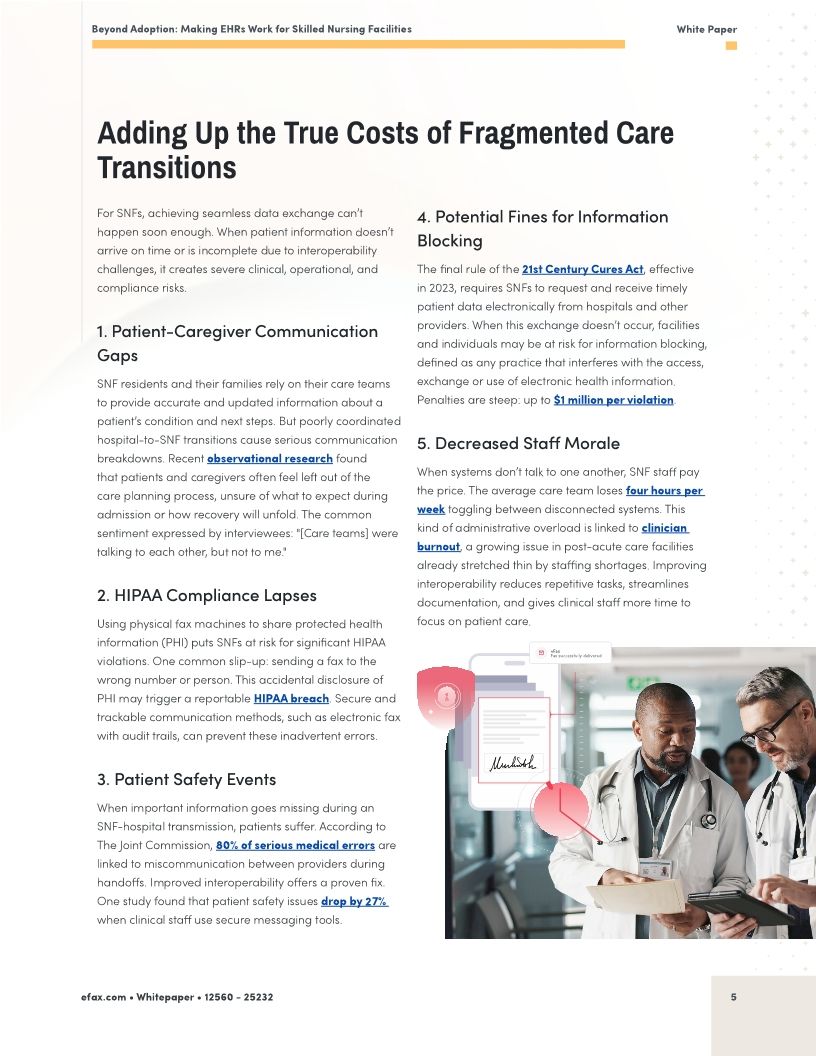 Beyond Adoption: Making EHRs Work for Skilled Nursing Facilities