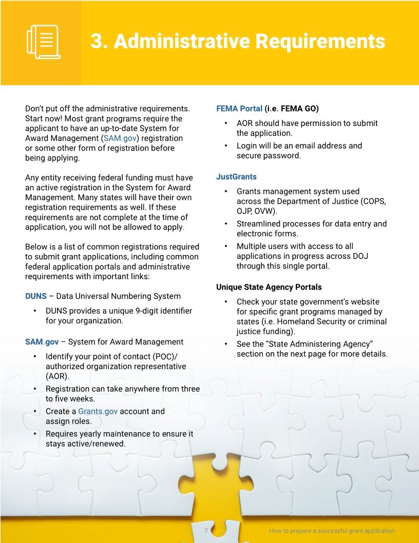 Successful Grant Application Guide