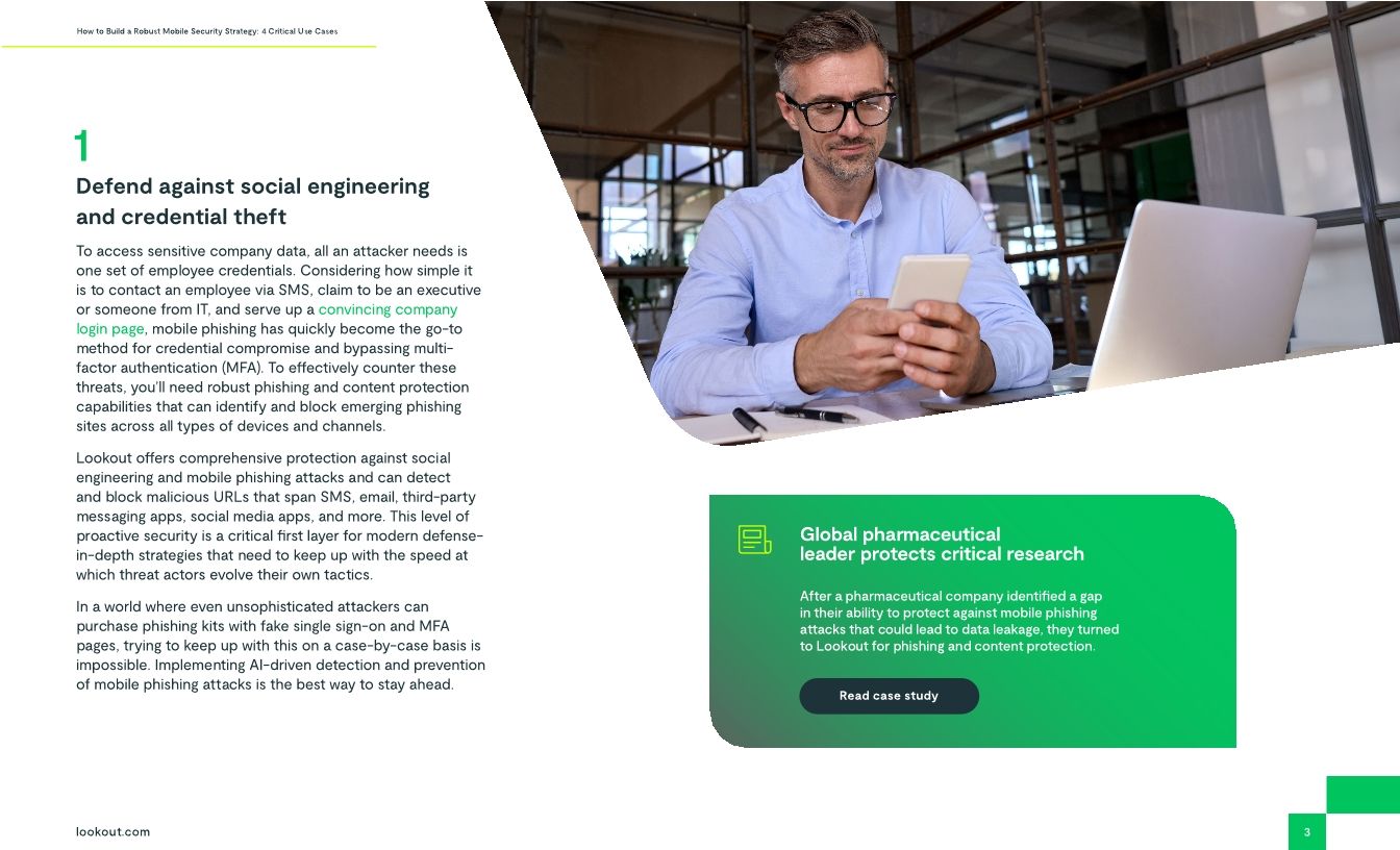 How to Build a Robust Mobile Security Strategy: 4 Critical Use Cases