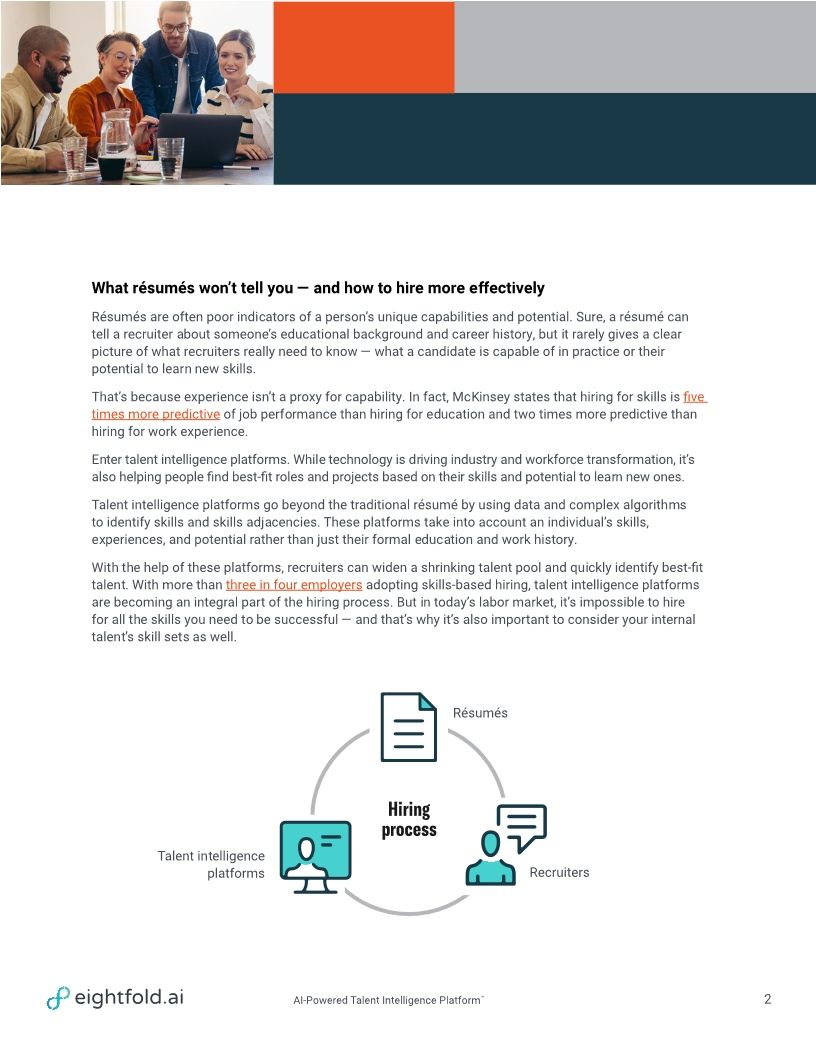 Beyond the résumé: Building a workforce with a skills-based approach