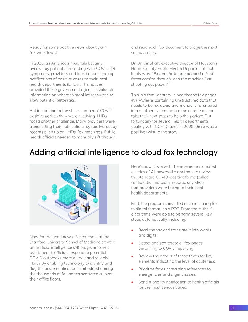 How to Move from Unstructured to Structured Documents to Create Meaningful Data