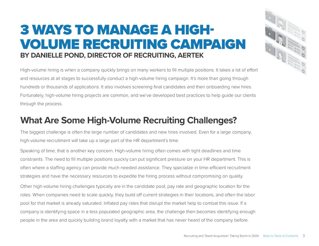 Recruiting & talent acquisition: Taking storm in 2024