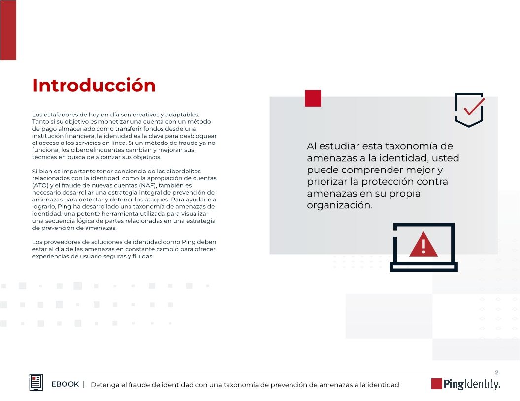Detenga el fraude de identidad con una taxonom&iacute;a de prevenci&oacute;n de amenazas a la identidad