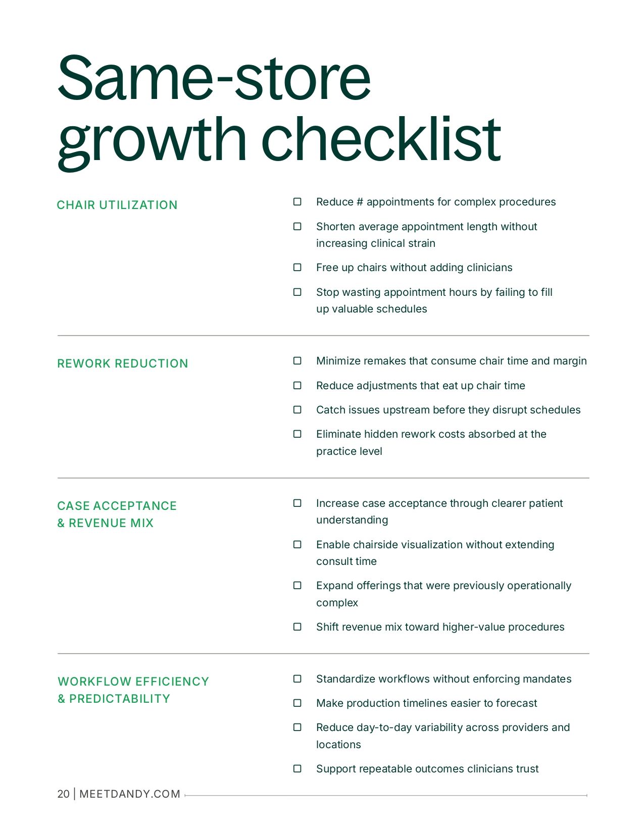 EXECUTIVE BRIEF From Dental Lab to Revenue Engine
