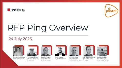 RFP Ping Overview for PostNL