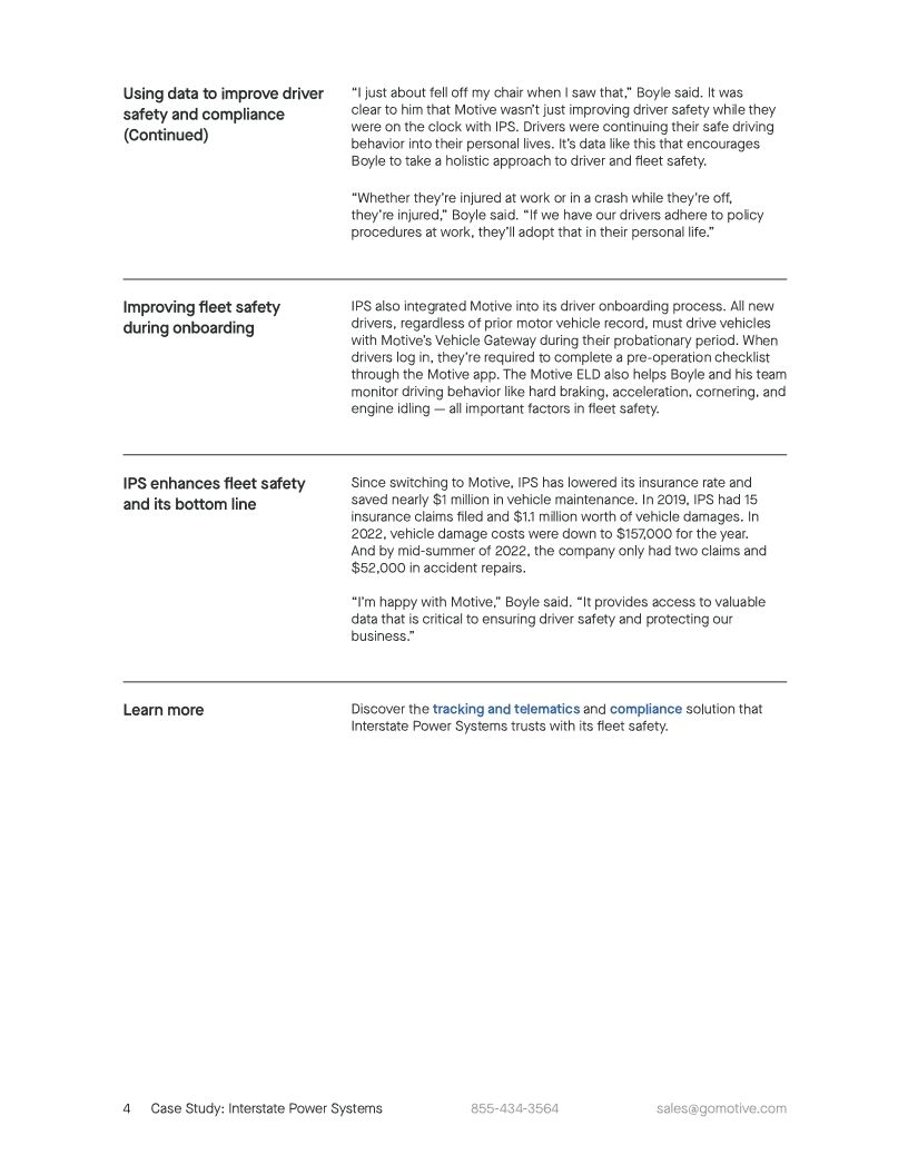 Interstate Power Systems Case Study