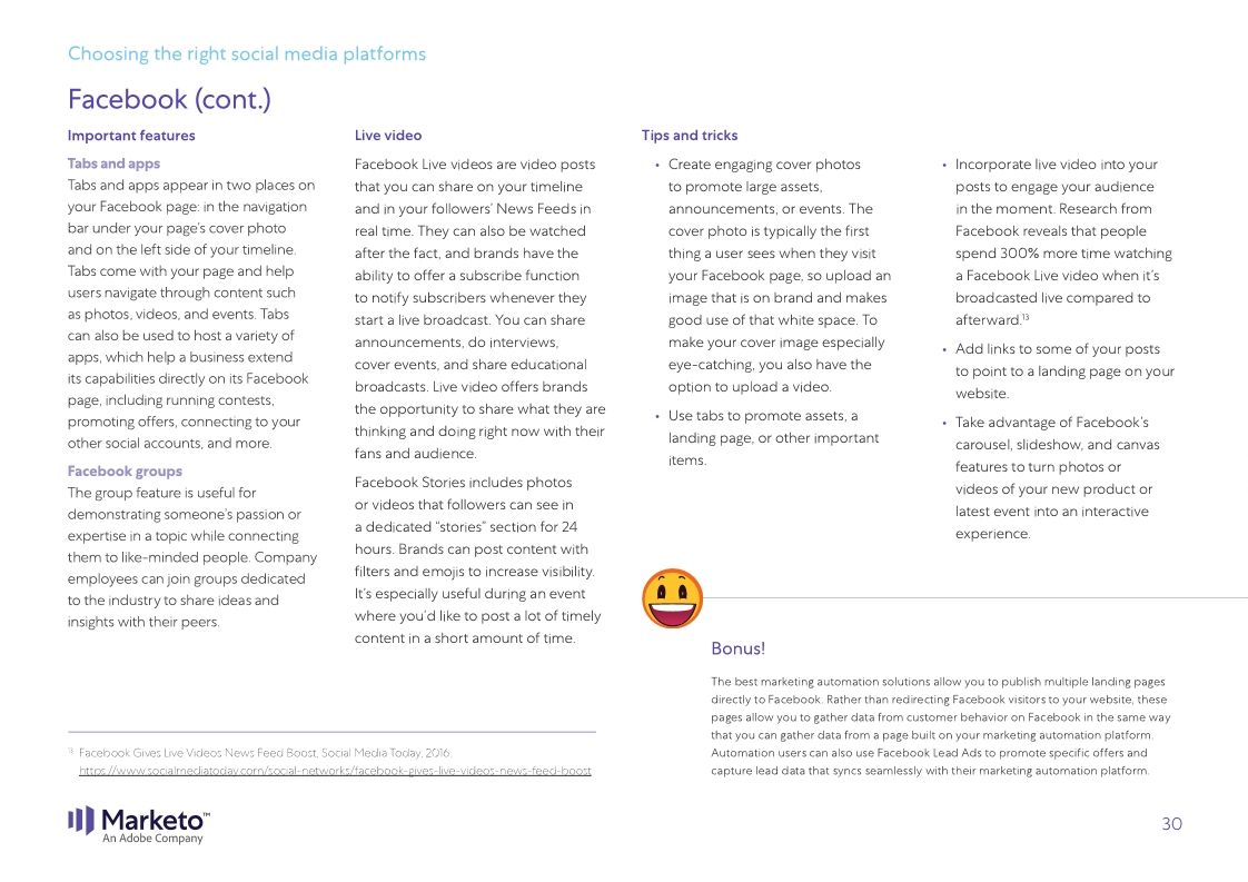 The Definitive Guide to Social Media Marketing Marketo