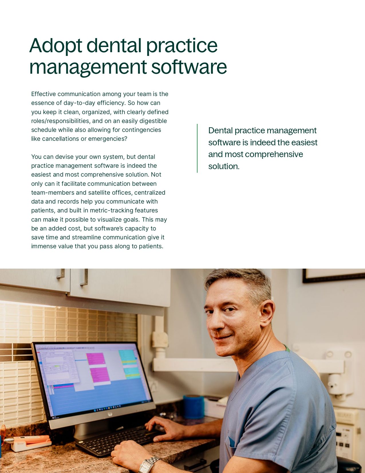 Successful dental practice management guide