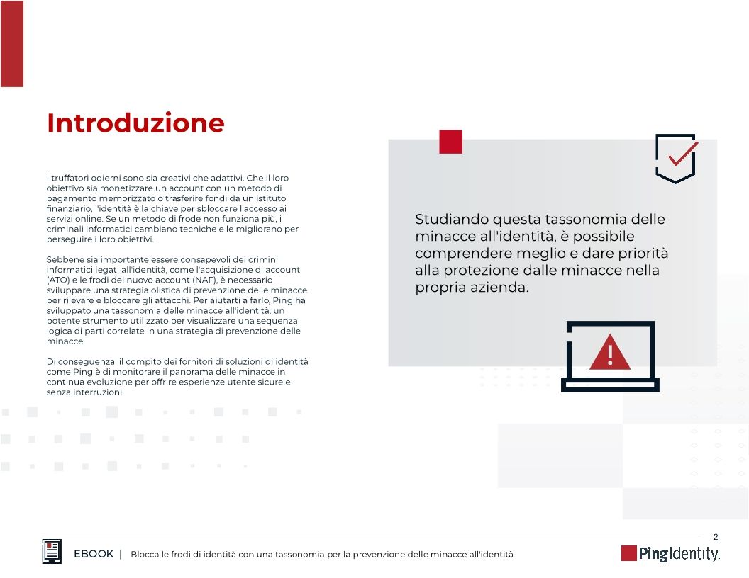Bloccare le frodi con una tassonomia per la prevenzione delle minacce