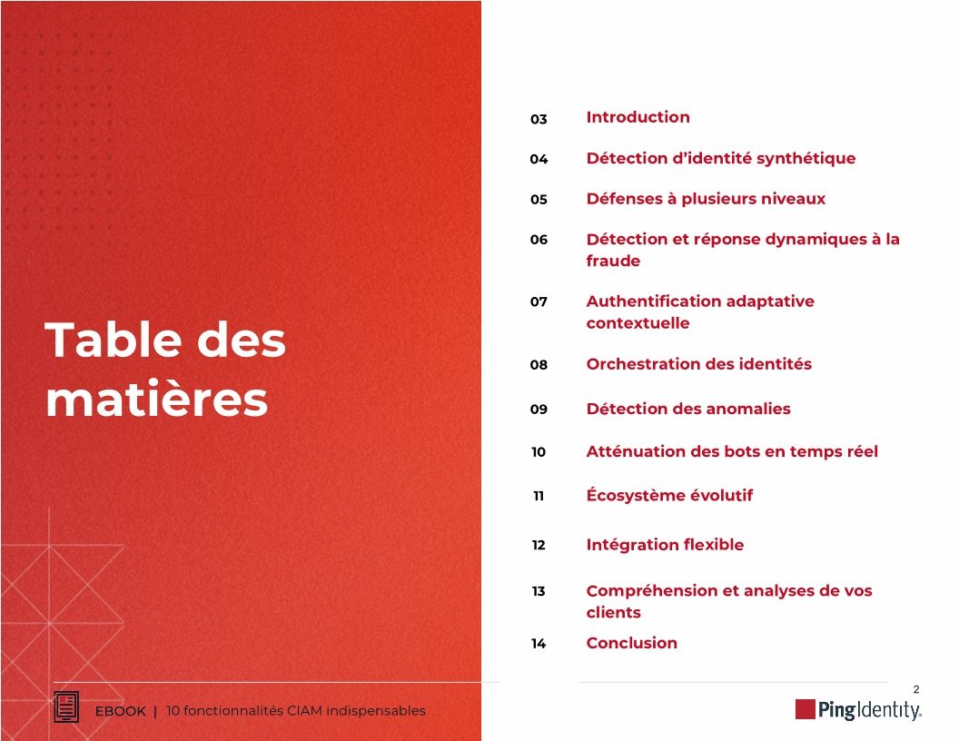 10 fonctionnalit&eacute;s CIAM indispensables
