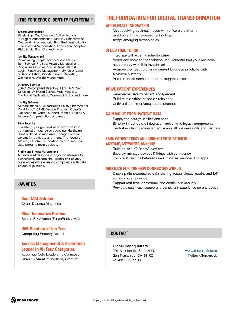 Deliver a Better Connected Health Experience