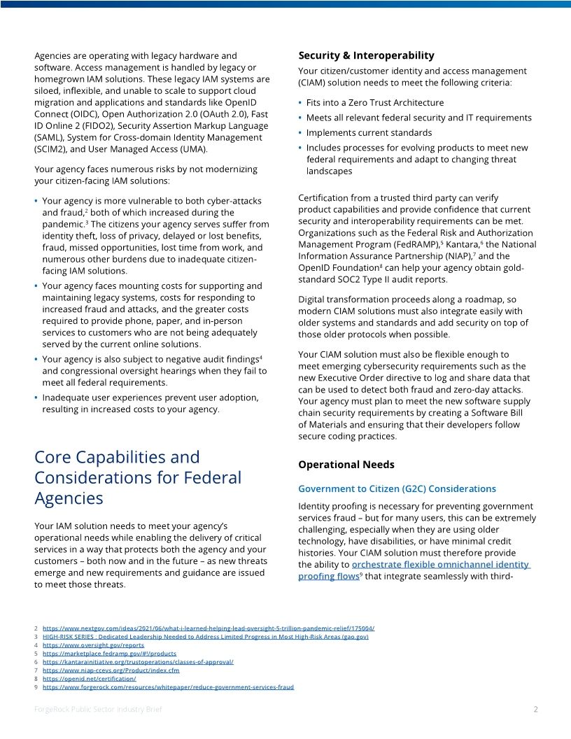 U.S. Federal Agencies and Cyber Security Mandates