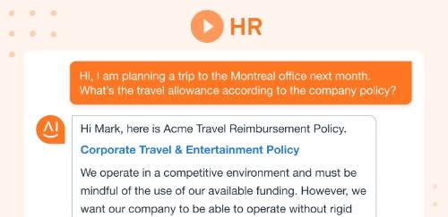 Generative AI for HR