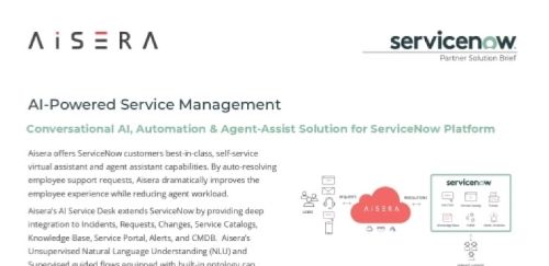 AI Service Desk for ServiceNow