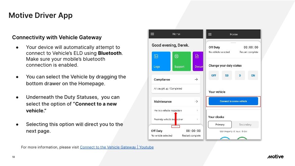 Motive Driver App - Cx Onboarding