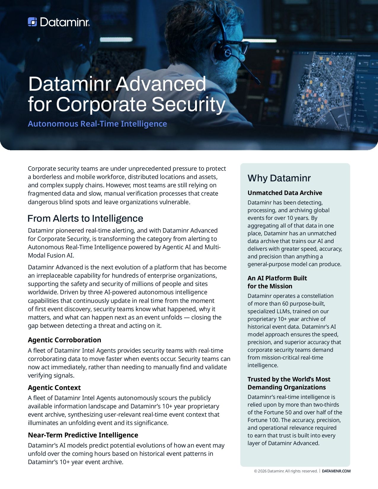 Dataminr for Corporate Security