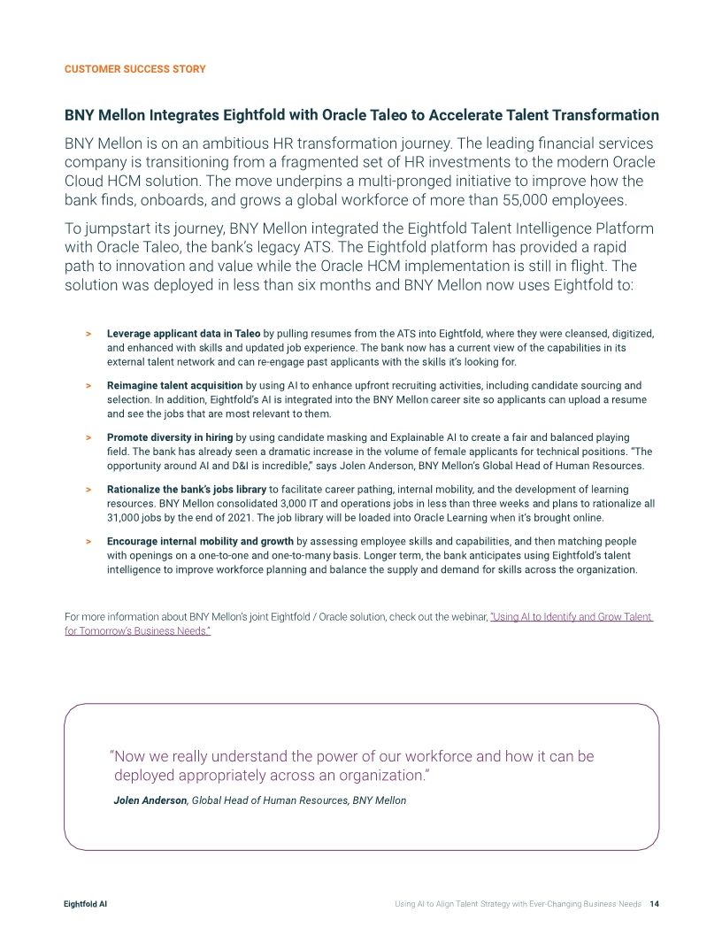 Using AI to Align Talent Strategy with Ever-Changing Business Needs