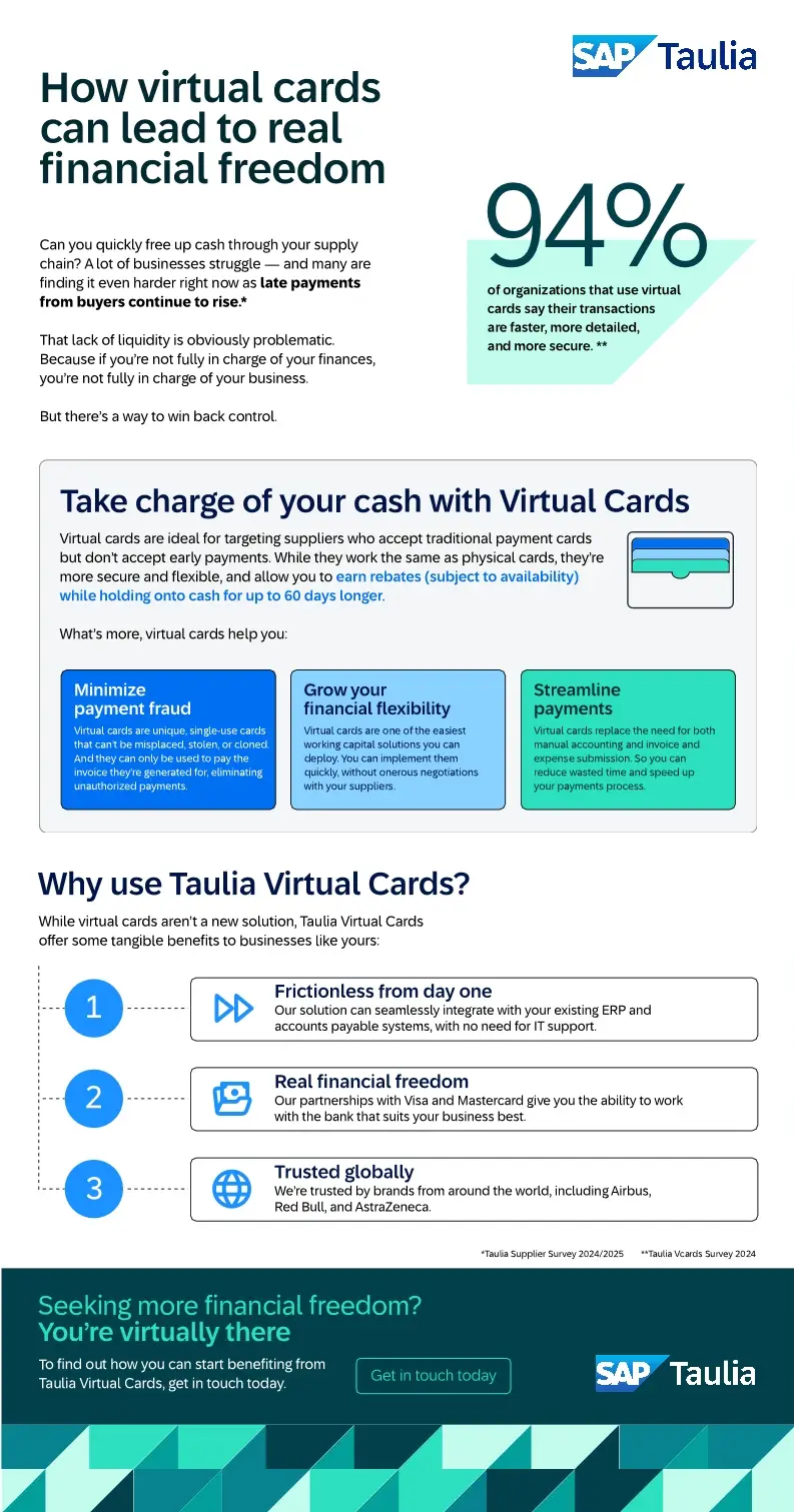 Virtual Cards Infographic