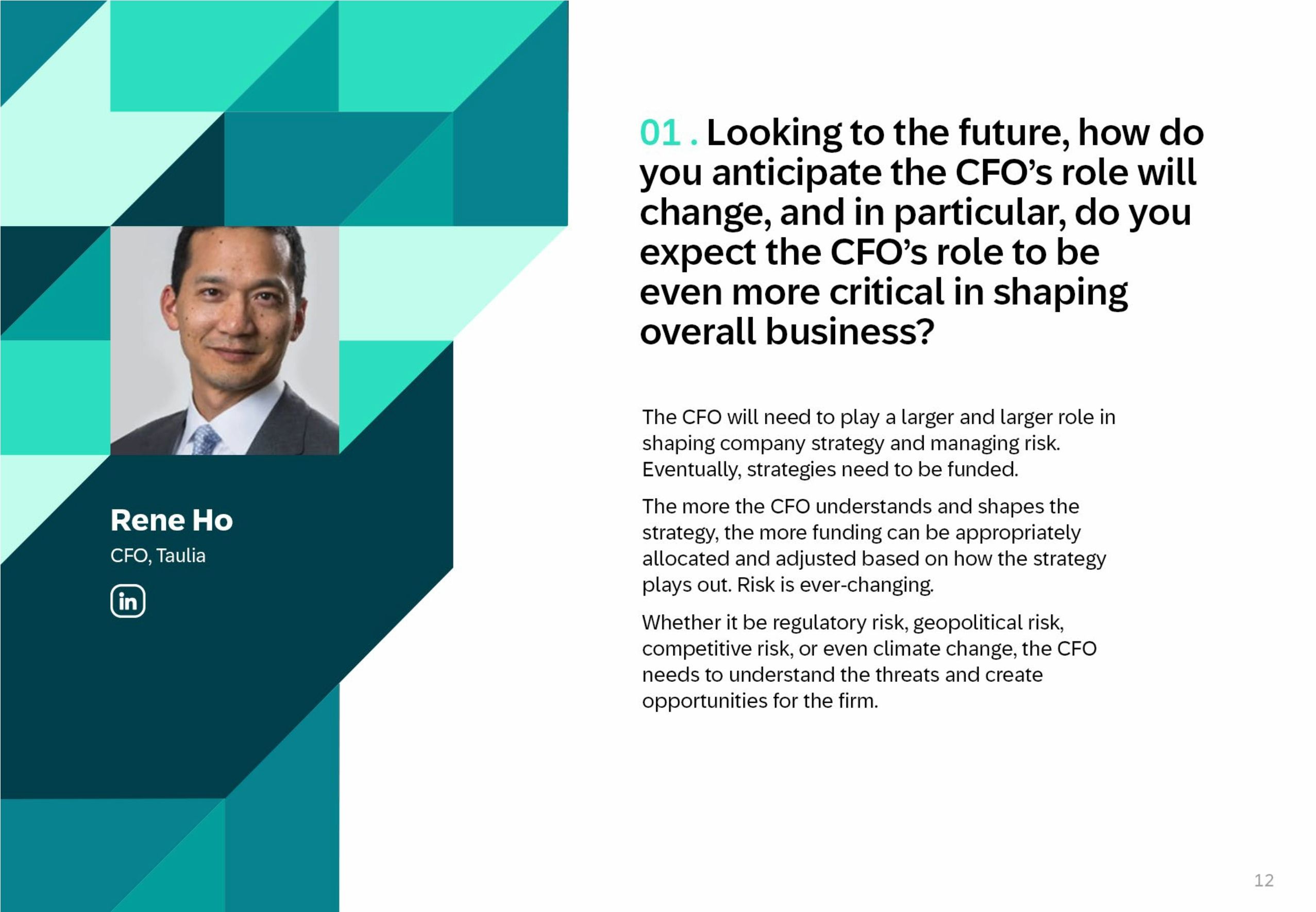 CFOs beyond figures: Steering business into the future