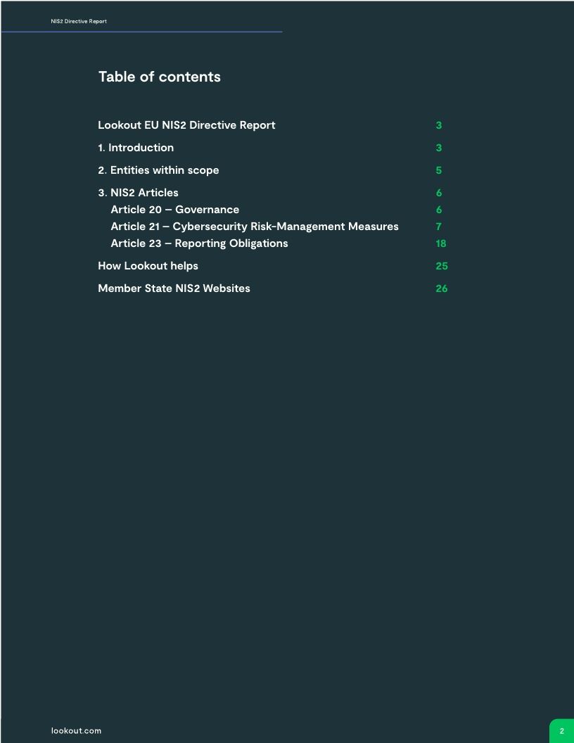 EU NIS2 Directive Report: Building cyber resilience with mobile EDR