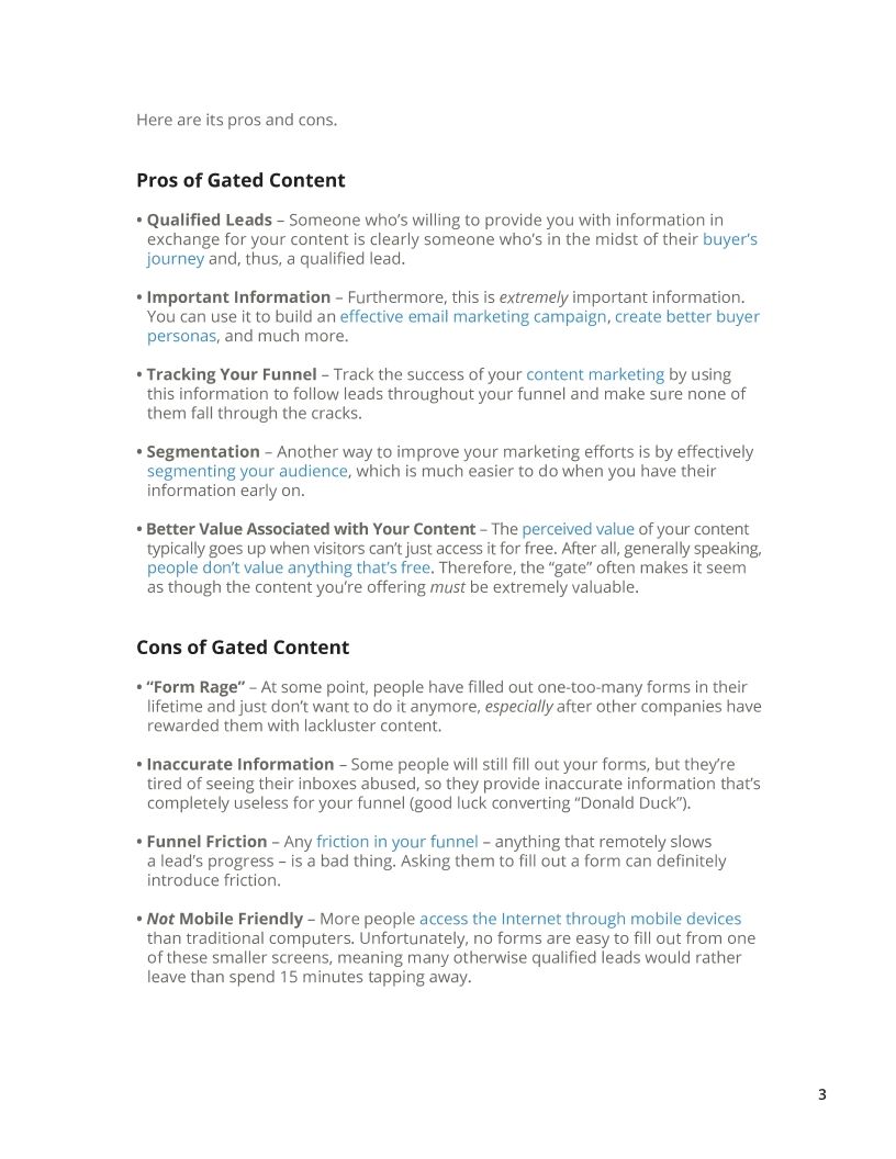 Gated vs. Ungated: The Debate is Over