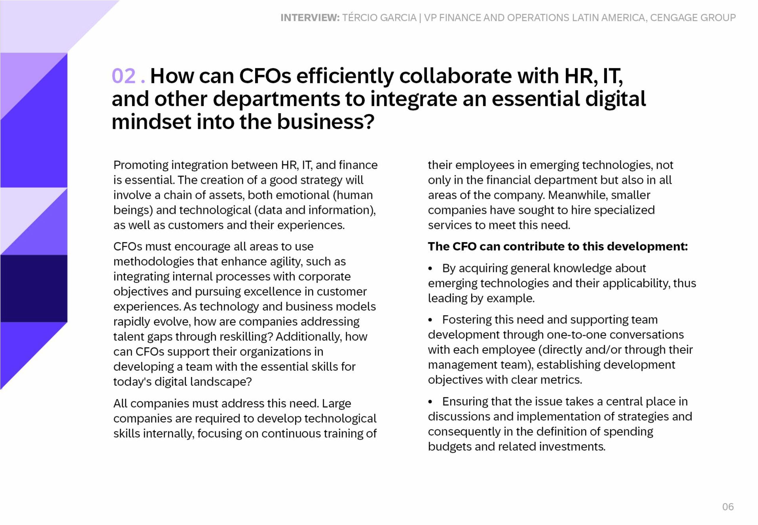 CFOs beyond figures: Steering business into the future