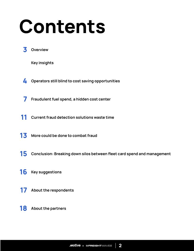 Motive Fleet Card Fraud