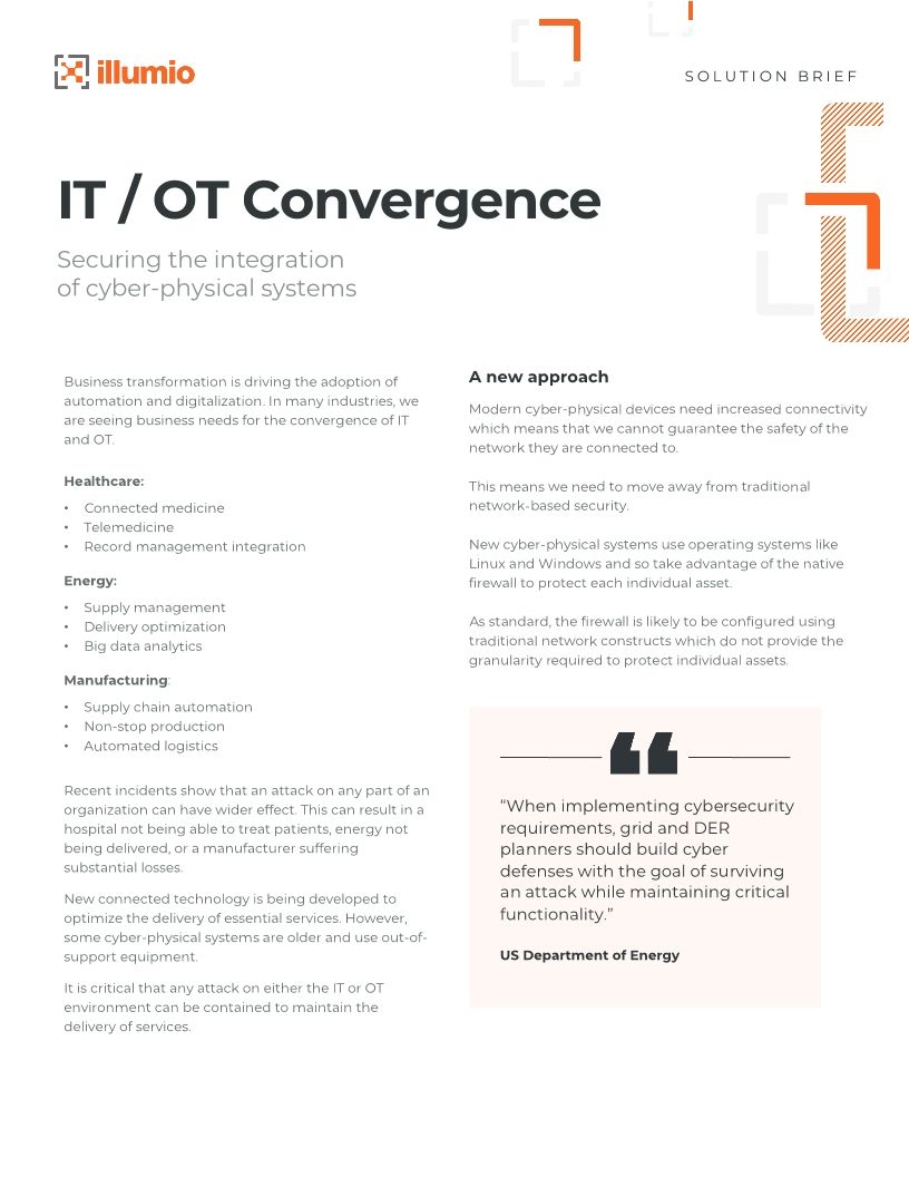 ITOT Convergence