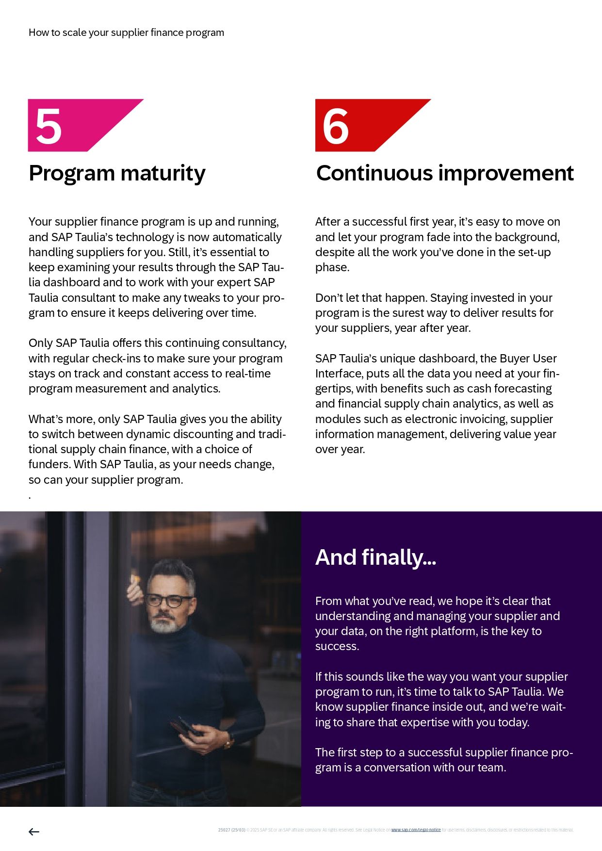 How to scale your supplier finance program