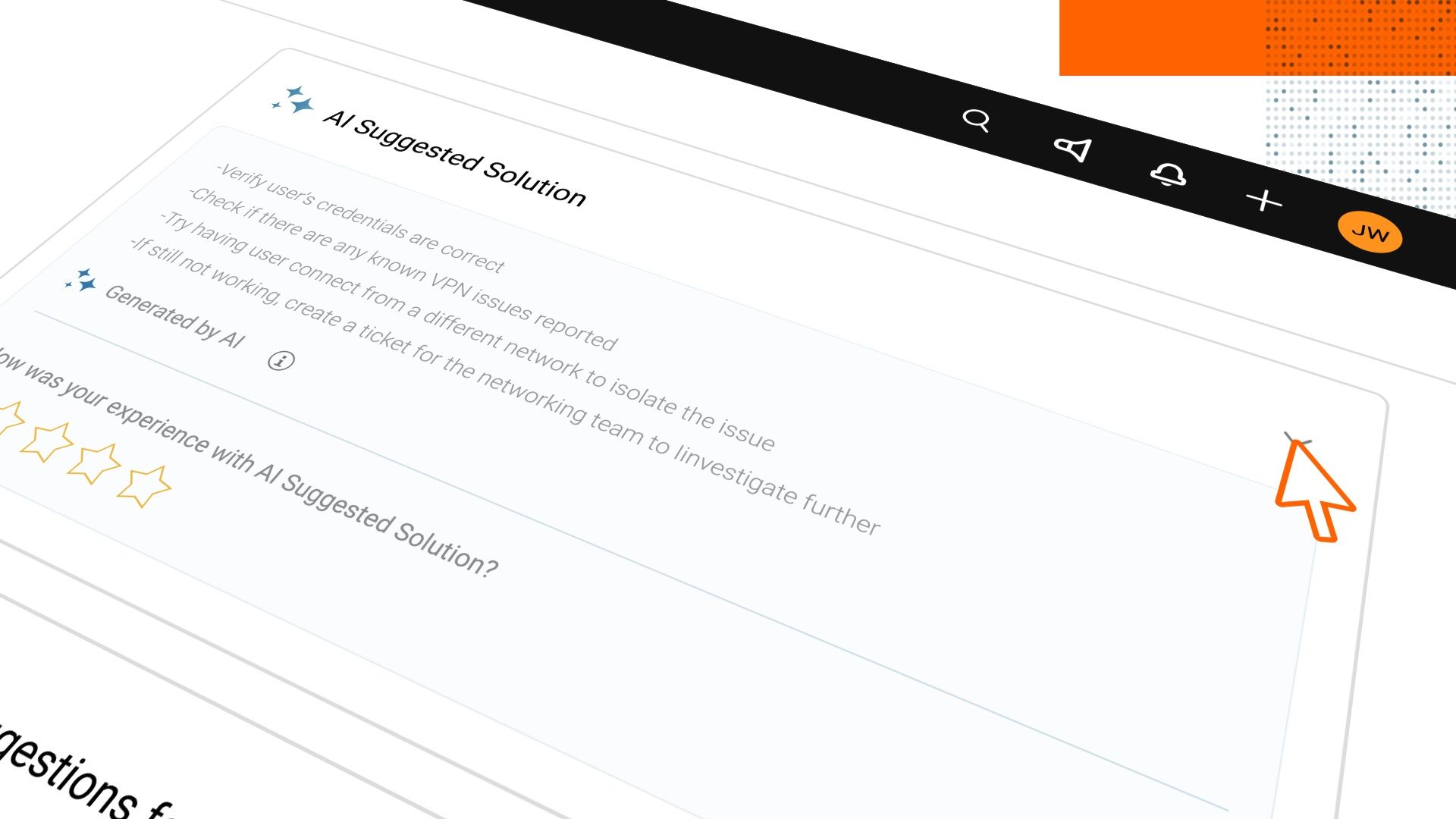 Introducing SolarWinds AI for ITSM