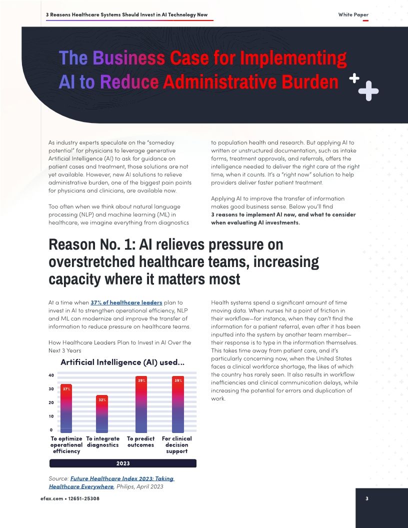 3 Reasons Healthcare Systems Should Invest in AI Technology Now