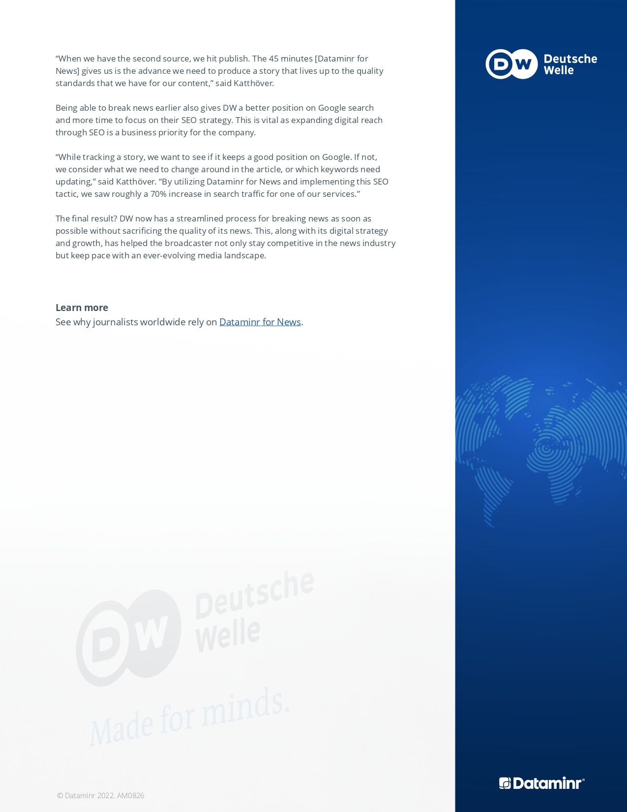 Deutsche Welle Uses Dataminr to Stay Competitive and Keep Pace With Evolving Media Industry
